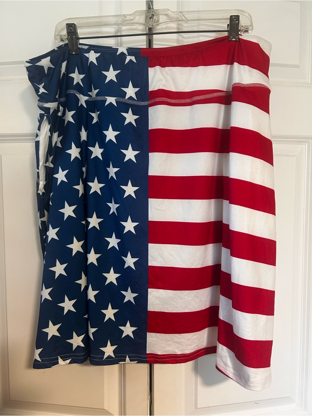 Koral American Flag Stars & Stripes Skort - Red, White, Blue